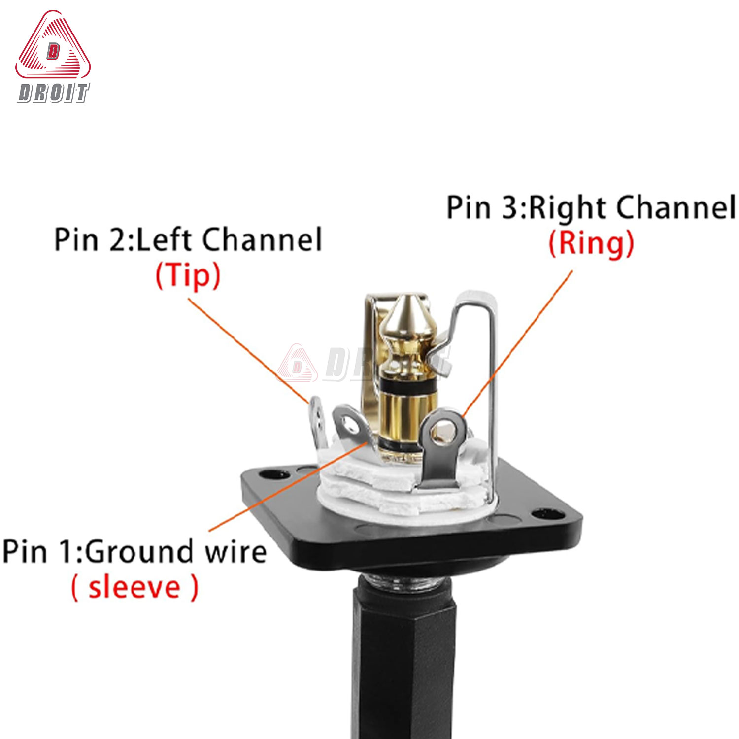 jack 6.35 hai đầu