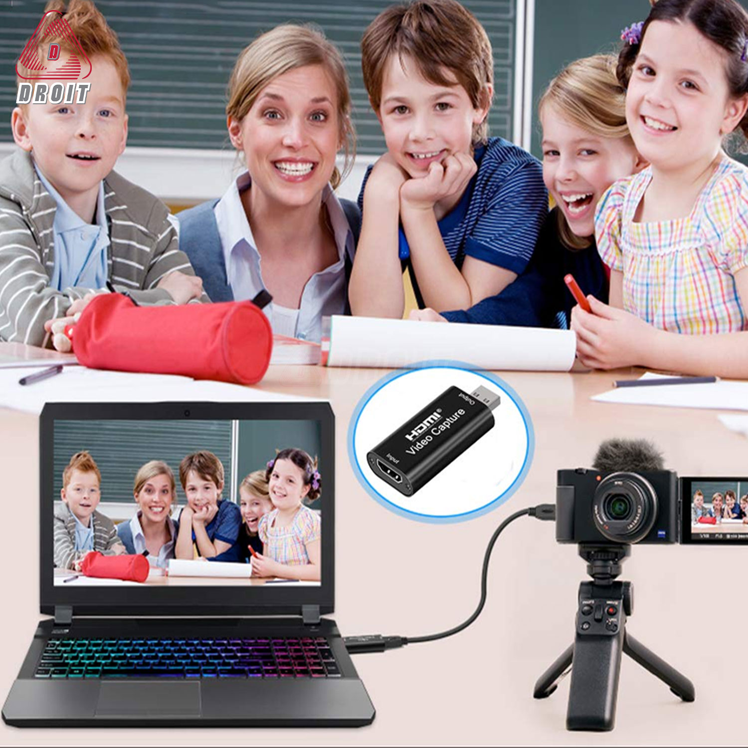 Đầu chuyển hdmi sang usb để livestream