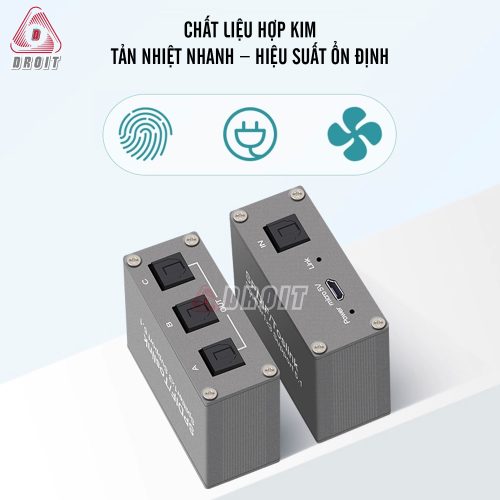 Bộ chia âm thanh quang 1 ra 3