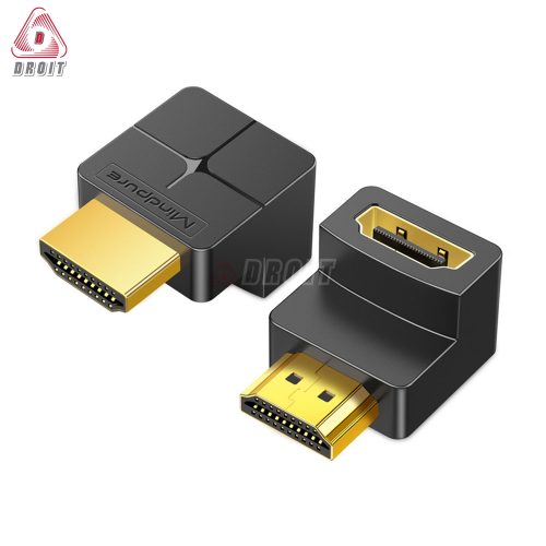 Đầu nối dây HDMI vuông góc 90 độ
