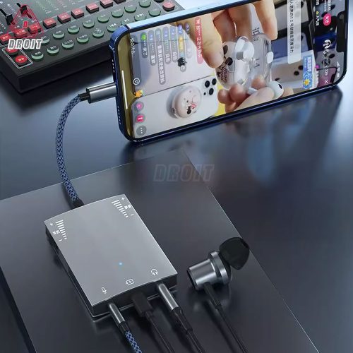 Dây livestream cho điện thoại iPhone cổng Lightning, Type-C