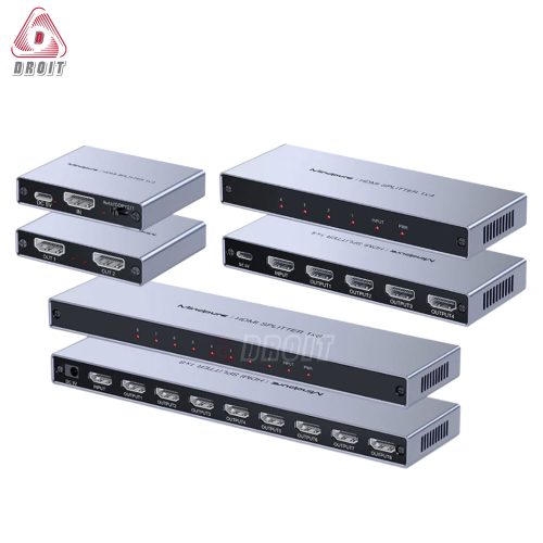 Bộ chia HDMI 1 ra 2, 4, 8 4K chính hãng Mindpure