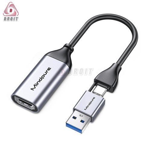 Cáp chuyển đổi HDMI sang USB Type-C 3.0 Video Capture
