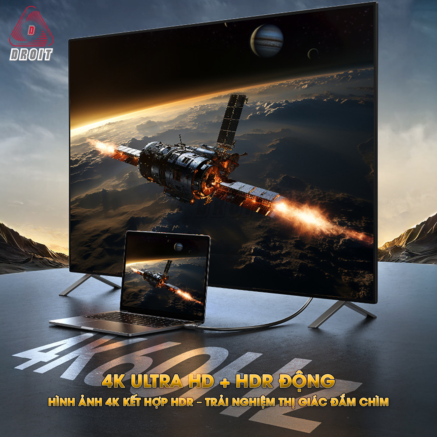 Cáp HDMI 2.0 4K chính hãng