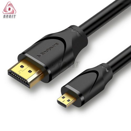 Cáp chuyển đổi Micro HDMI sang HDMI 4K 3D