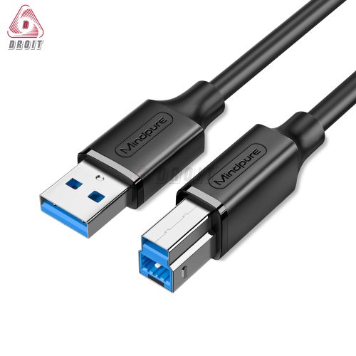 Cáp USB 3.0 cho máy in, capture, sound card, ổ cứng box hdd Type A to Type B