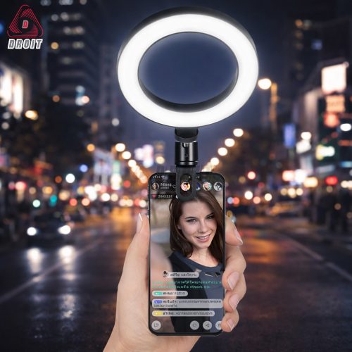 Kẹp gắn đèn led và phụ kiện máy ảnh cho điện thoại, màn hình máy tính, laptop