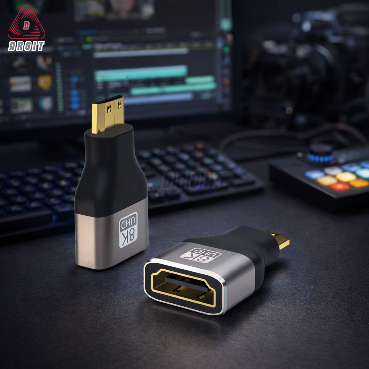 Mini Hdmi Screen Module Jack chuyển Mini HDMI sang HDMI - Droit - Thiết bị âm thanh và hình ảnh