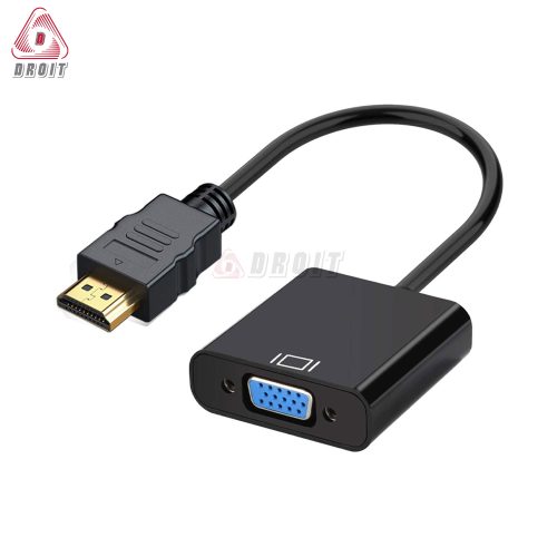 Cáp chuyển HDMI sang VGA full HD 1080