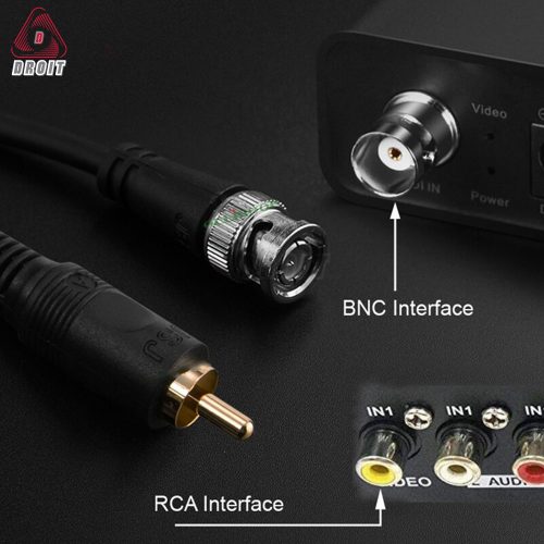Dây camera BNC sang AV RCA