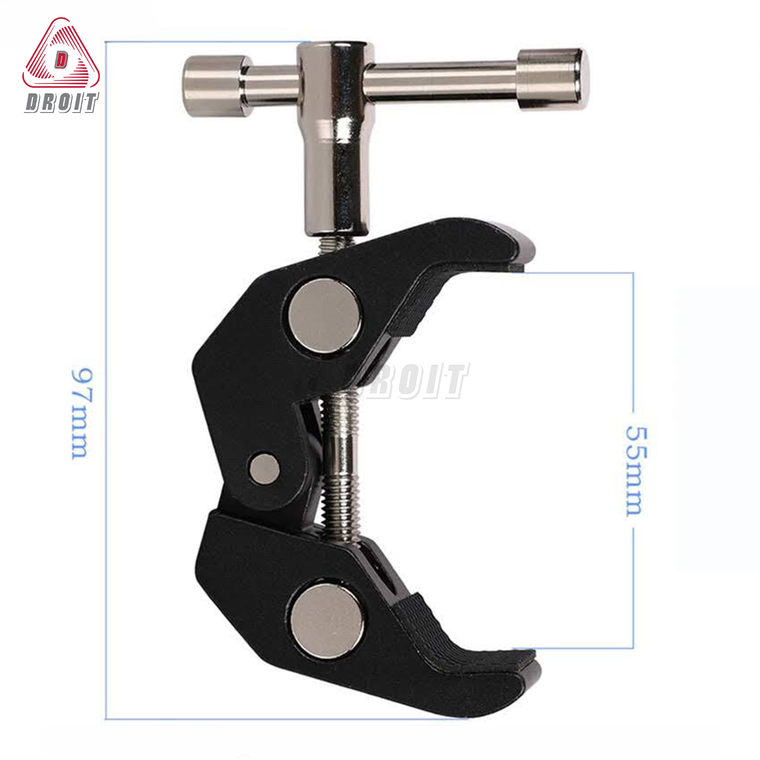 Kẹp gắn thiết bị quay phim lên chân tripod